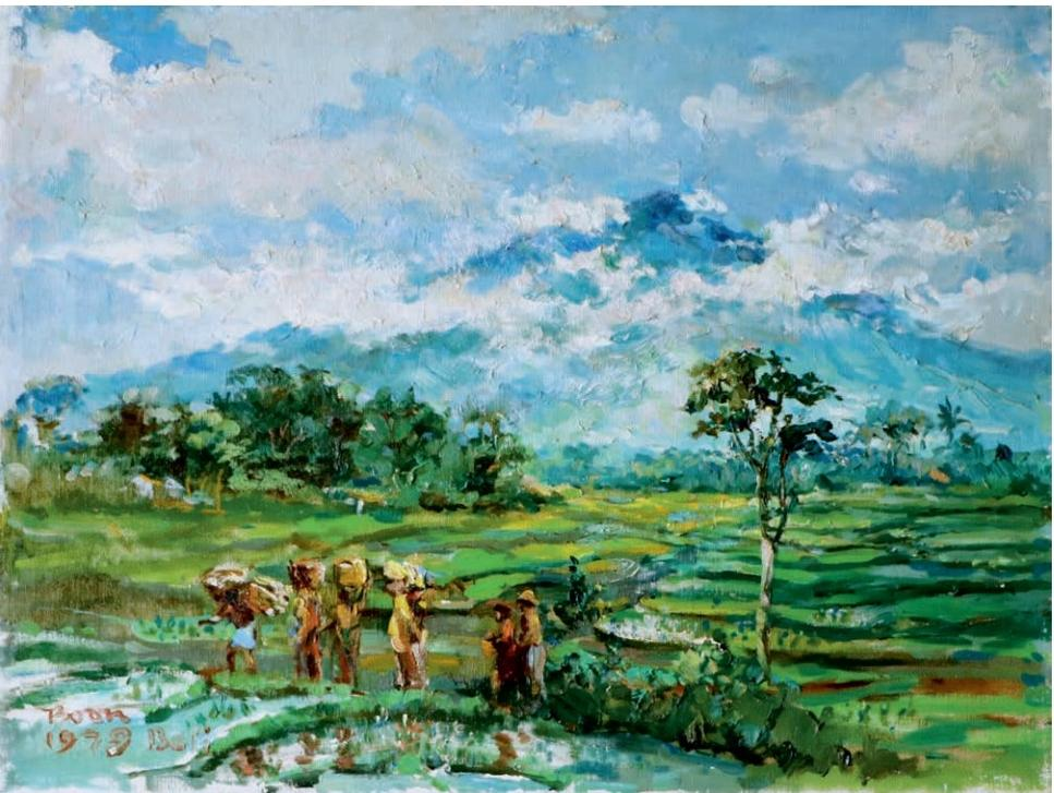 Harvesting, Bali